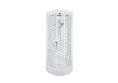 Душевая кабина Aquanet Malibu 86x86 с г/м, без пара, прозрачное стекло
