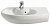 Раковина Roca Dama Senso Compacto 327518000 L угловая, белый