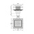 Сливной трап AlcaPlast APV4444 150x150/50/75 гидрозатвор мокрый/сухой Сливной трап AlcaPlast APV4444 150x150/50/75 гидрозатвор мокрый/сухой