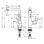 Смеситель для раковины Hansgrohe Talis S 72105000, хром