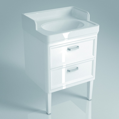 Тумба под умывальник Kerama Marazzi Pompei Po.60.2\WHT, белый