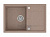 Кухонная мойка Tolero R-112 темно-бежевый, 76x51x20