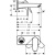 Смеситель для раковины Hansgrohe Talis E 71732000, хром