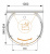 Душевой угол Cezares ECO-O-2-100/85-C-Cr 100x85x190