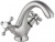 Смеситель для раковины Timo Nelson 1911F Silver, матовый хром