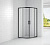 Душевой угол Cezares ECO-O-R-2-90-C-NERO 90x90x190