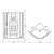 Душевая кабина Aquanet Fiji 95x95 с г/м, с паром, прозрачное стекло