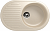 Кухонная мойка Ulgran U-107 72x46,5x18, бежевый