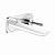 Смеситель для раковины Hansgrohe PuraVida 15084400, белый/хром