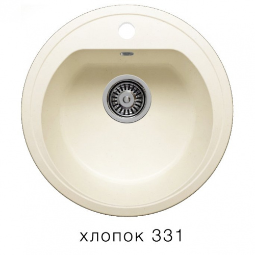 Кухонная мойка Polygran F-05 хлопок, 45х45х20