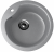 Кухонная мойка Ulgran U-102 48x48x21, графит