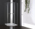 Душевой угол Cezares BERGAMO-R-1-100-ARCO-C-Cr-L-IV 100x100x200