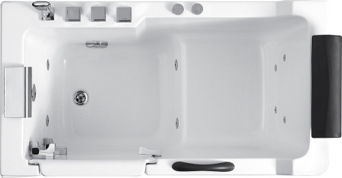 Акриловая ванна ABBER AB9000 B L 130х70х93 белый