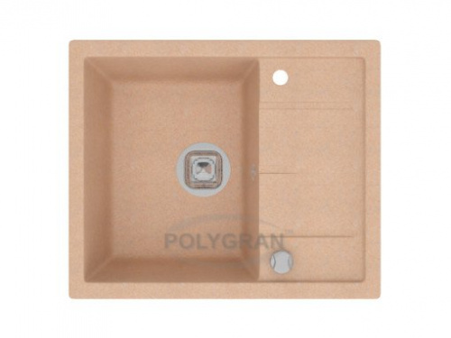 Кухонная мойка Tolero R-107 бежевый, 60x49,5x20
