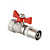 Кран шаровый Valtec под пресс 16х1/2 ВН