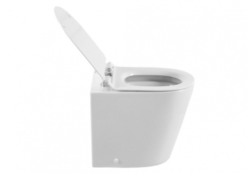Приставной унитаз Aquanet Rimless Atago-F BL-104N-FST