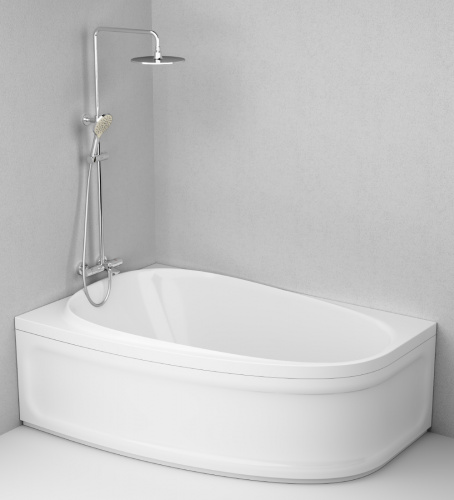 Ванна акриловая левосторонняя, 170х110 см AM.PM Like W80A-170L110W-A