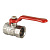 Кран шаровый Valtec Compakt 3/4" ВН-ВН стальная рукоятка