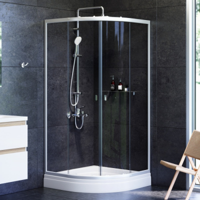 Душевое ограждение 90x90, c поддоном AM.PM X-Joy W88E-205-090MT