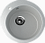 Кухонная мойка Ulgran U-405 50x50x19, серый