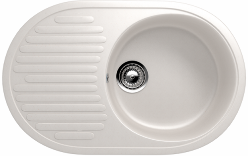 Кухонная мойка Ulgran U-107 72x46,5x18, белый