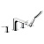 Смеситель на борт ванны Hansgrohe Metris 31442000, хром