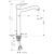 Смеситель для раковины Hansgrohe Metris Classic 31078000, хром Смеситель для раковины Hansgrohe Metris Classic 31078000, хром