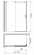 Душевой уголок Gemy Modern Gent S25191C-A6-90, 120x90x200 Душевой уголок Gemy Modern Gent S25191C-A6-90, 120x90x200