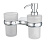 Держатель стакана и дозатора WasserKRAFT Berkel K-6889, хром
