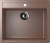Кухонная мойка Ulgran U-104 51x46x17,5, терракот