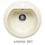 Кухонная мойка Polygran F-05 хлопок, 45х45х20