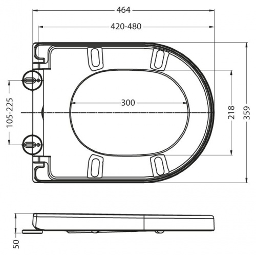 Унитаз подвесной безободковый BELBAGNO SENSO-R