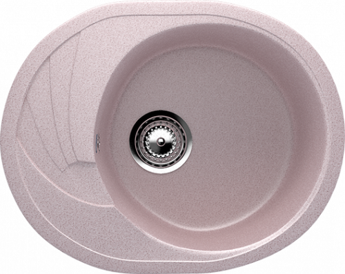 Кухонная мойка Ulgran U-403 58x47x18, розовый