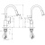 Смеситель для кухни Hansgrohe Talis S² Variarc 14877000, хром Смеситель для кухни Hansgrohe Talis S² Variarc 14877000, хром