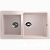 Кухонная мойка Ulgran U-505 77x50x20, светло-розовый