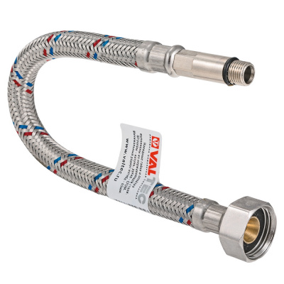 Подводка для смесителя Valtec 80 см. М10х35-1/2" ВР-НР