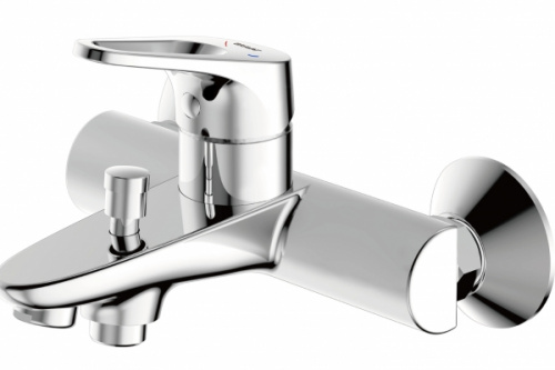 Смеситель для ванны Bravat Drop-D F648162C-01, хром