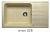 Кухонная мойка Polygran F-19 опал, 85х50х20,5