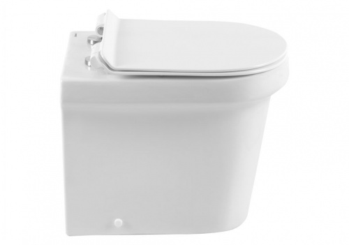Приставной унитаз Aquanet Rimless Nova-F BL-101N-FST