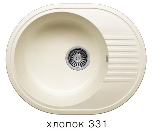 Кухонная мойка Polygran F-22 хлопок, 57,5х46х20