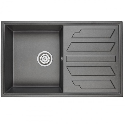 Мойка для кухни Granula GR-8002, 79x50,5 черный