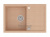 Кухонная мойка Tolero R-112 бежевый, 76x51x20
