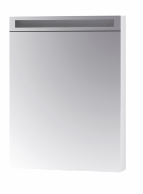 Зеркальный шкаф Dreja Max 60 с Led освещением, л/п, белый