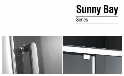 Душевой уголок Gemy Sunny Bay S28191C-A70 110x70x190