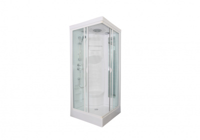 Душевая кабина Aquanet Fiji Cube 90x90 без г/м, прозрачное стекло