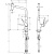 Смеситель для кухни Hansgrohe Metris Select 14884800, нержавеющая сталь