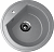 Кухонная мойка Ulgran U-103 50x50x19, графит