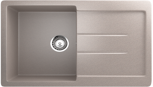 Кухонная мойка Ulgran U-507 77x49,5x19, песочный