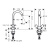 Смеситель для кухни Hansgrohe Logis 71280001, хром