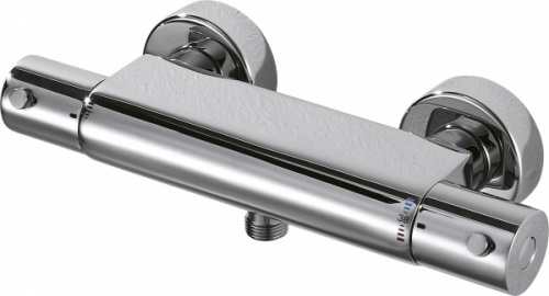 Смеситель для душа Bravat Stream F93984C-01B, термостат, хром